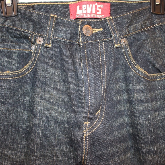 BOYS LEVIS 514 JEANS SIZE 16 (28 x 28) - Picture 3 of 7
